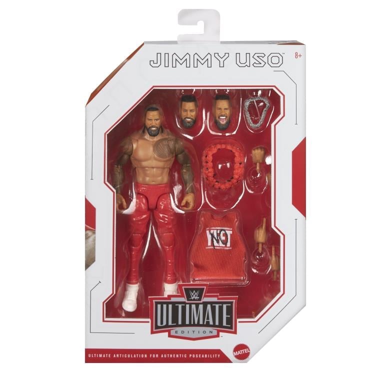 WWE Ultimate Edition 26 Jimmy Uso Action Figure Gallery Image 8