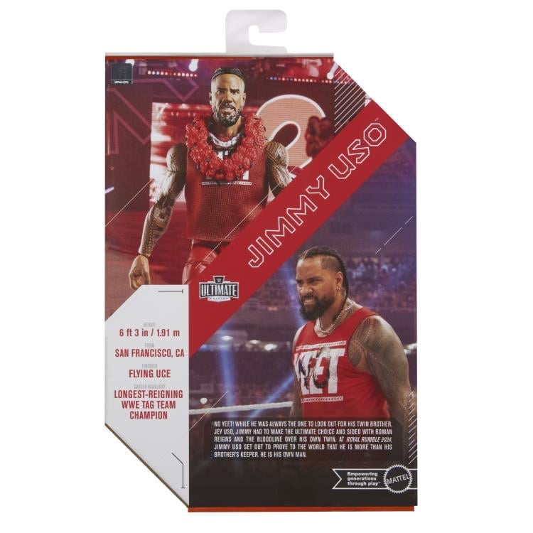 WWE Ultimate Edition 26 Jimmy Uso Action Figure Gallery Image 9