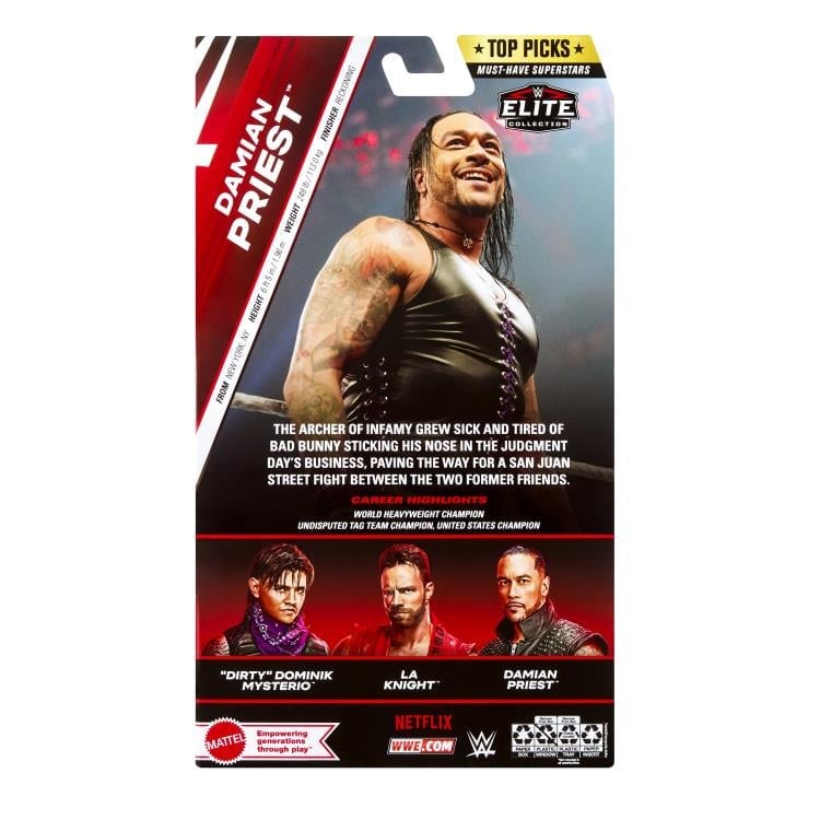 WWE Elite Collection Top Picks 2025 Damian Priest Action Figure Gallery Image 9