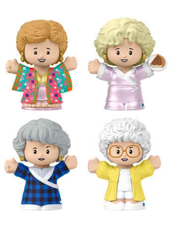The Golden Girls Little People Collector Four-Pack Gallery Image 2