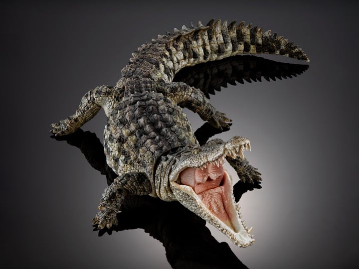 The Diversity of Life on Earth Ultimate Nile Crocodile (Light Color) 1/12 Scale Exclusive  Action Figure Gallery Image 1