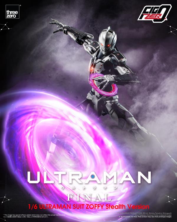 Ultraman Final Season FigZero Ultraman Suit Zoffy (Stealth Ver.) 1