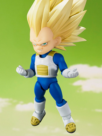 Dragon Ball Daima S.H.Figuarts Super Saiyan 3 Vegeta (Mini) Exclusive Action Figure Gallery Image 2