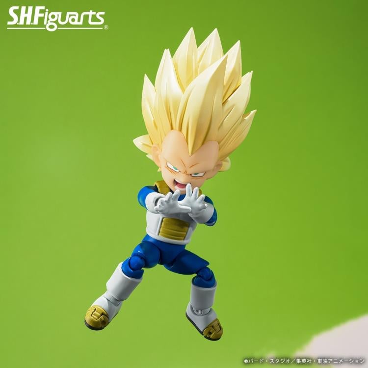 Dragon Ball Daima S.H.Figuarts Super Saiyan 3 Vegeta (Mini) Exclusive Action Figure Gallery Image 4