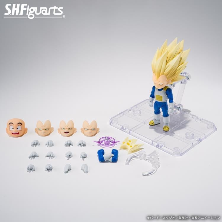 Dragon Ball Daima S.H.Figuarts Super Saiyan 3 Vegeta (Mini) Exclusive Action Figure Gallery Image 10