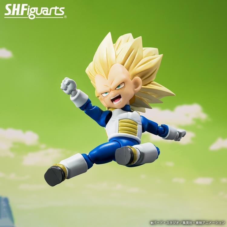 Dragon Ball Daima S.H.Figuarts Super Saiyan 3 Vegeta (Mini) Exclusive Action Figure Gallery Image 7
