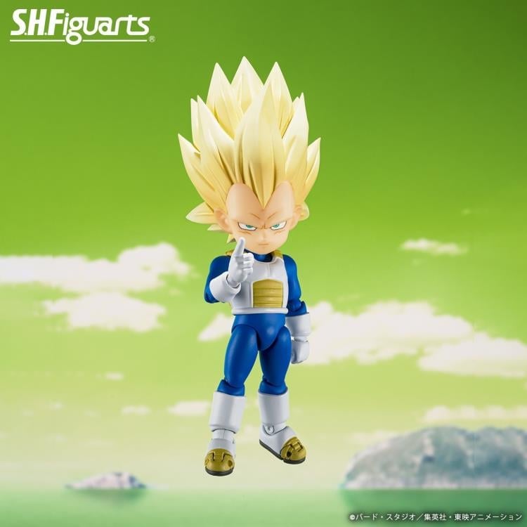 Dragon Ball Daima S.H.Figuarts Super Saiyan 3 Vegeta (Mini) Exclusive Action Figure Gallery Image 8
