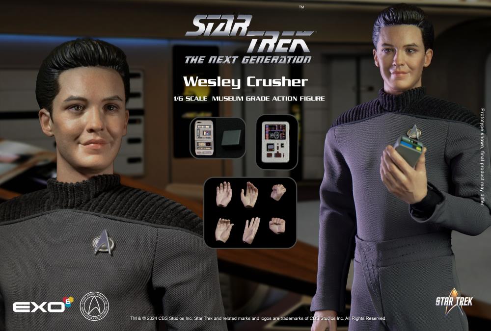 Star Trek: The Next Generation Wesley Crusher 1/6 Scale Figure Gallery Image 9