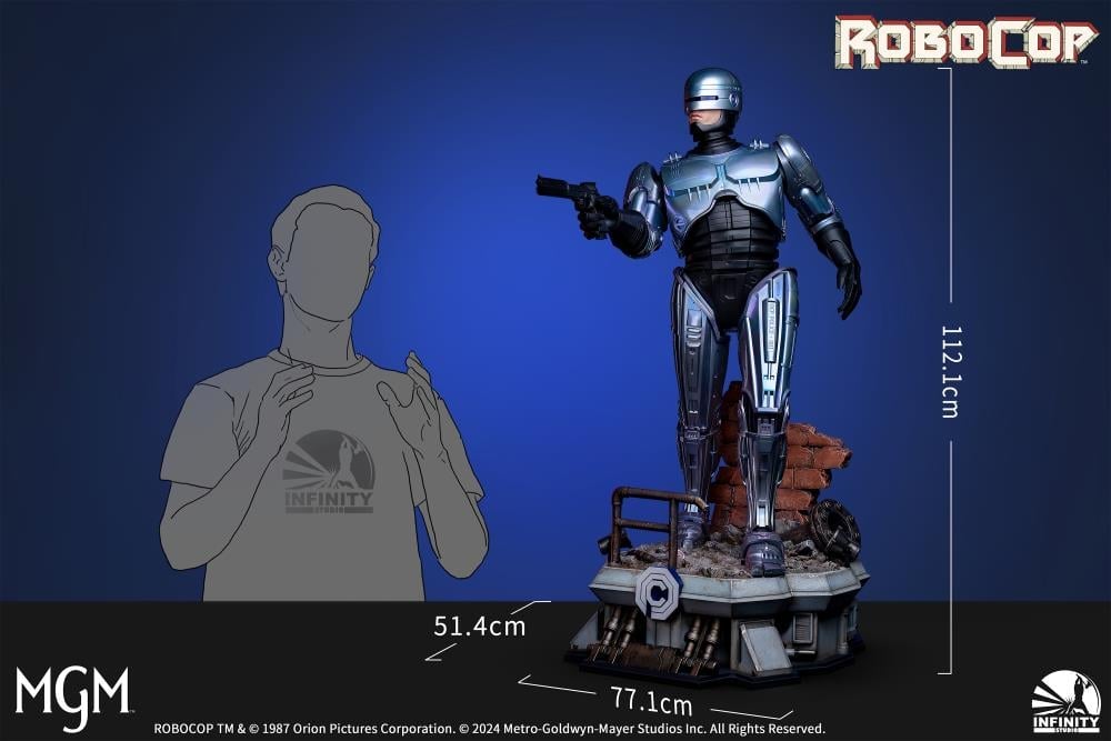 RoboCop (Premium Ver.) 1/2 Scale Limited Edition Statue Gallery Image 29