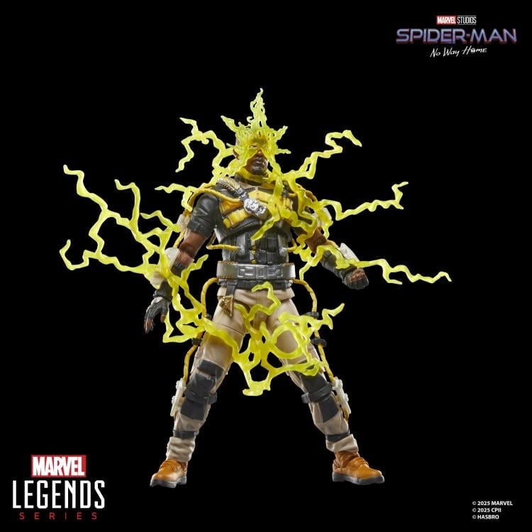Spider-Man: No Way Home Marvel Legends Electro Deluxe Action Figure Gallery Image 6
