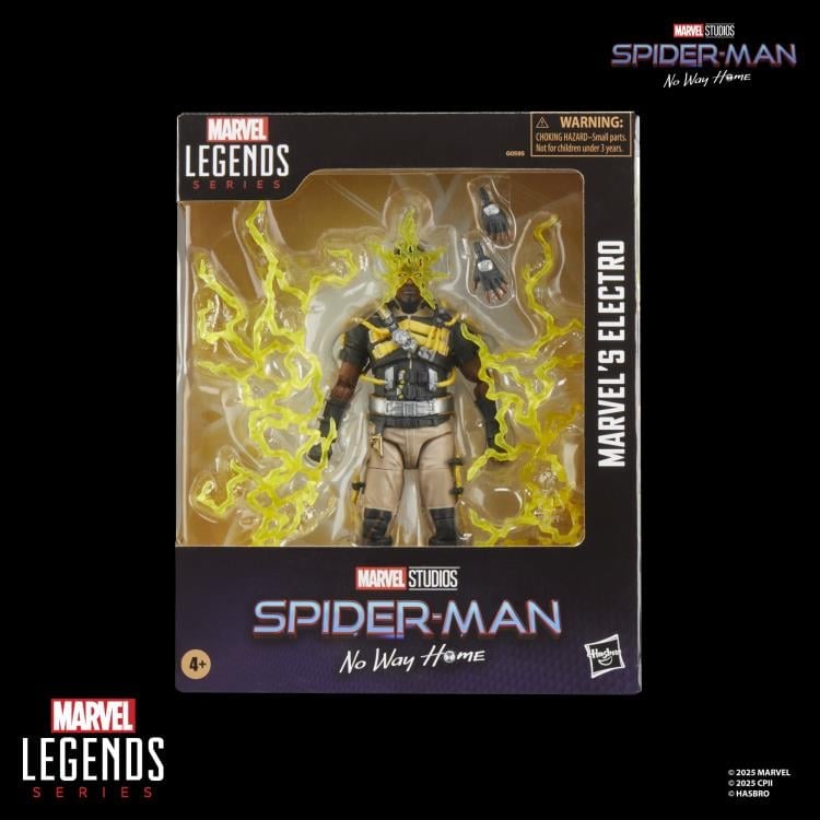 Spider-Man: No Way Home Marvel Legends Electro Deluxe Action Figure Gallery Image 10