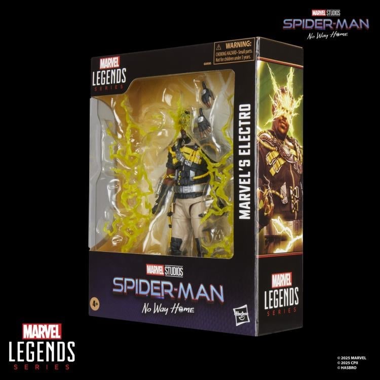 Spider-Man: No Way Home Marvel Legends Electro Deluxe Action Figure Gallery Image 11