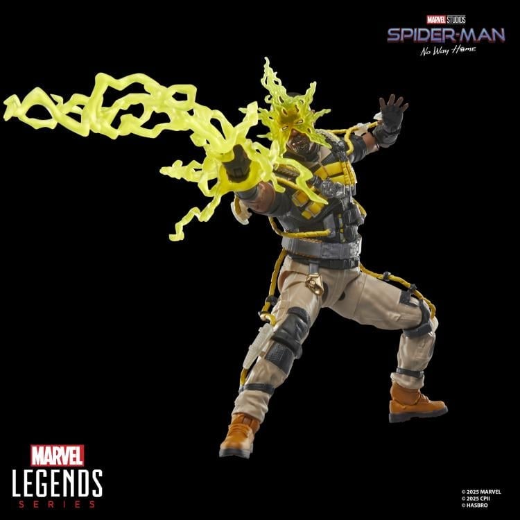 Spider-Man: No Way Home Marvel Legends Electro Deluxe Action Figure Gallery Image 5