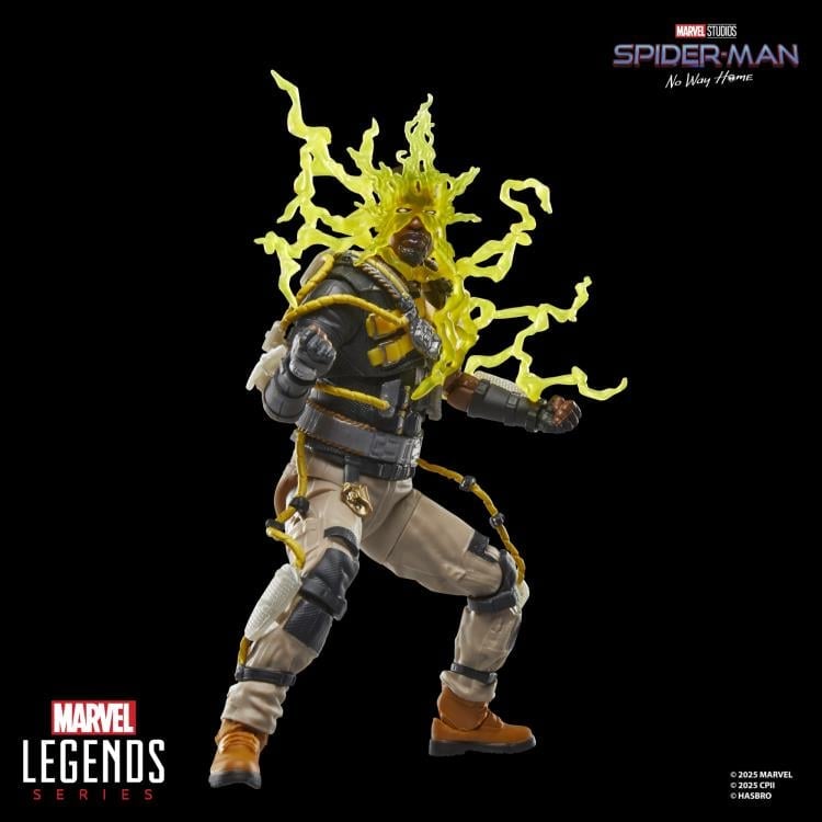 Spider-Man: No Way Home Marvel Legends Electro Deluxe Action Figure Gallery Image 8