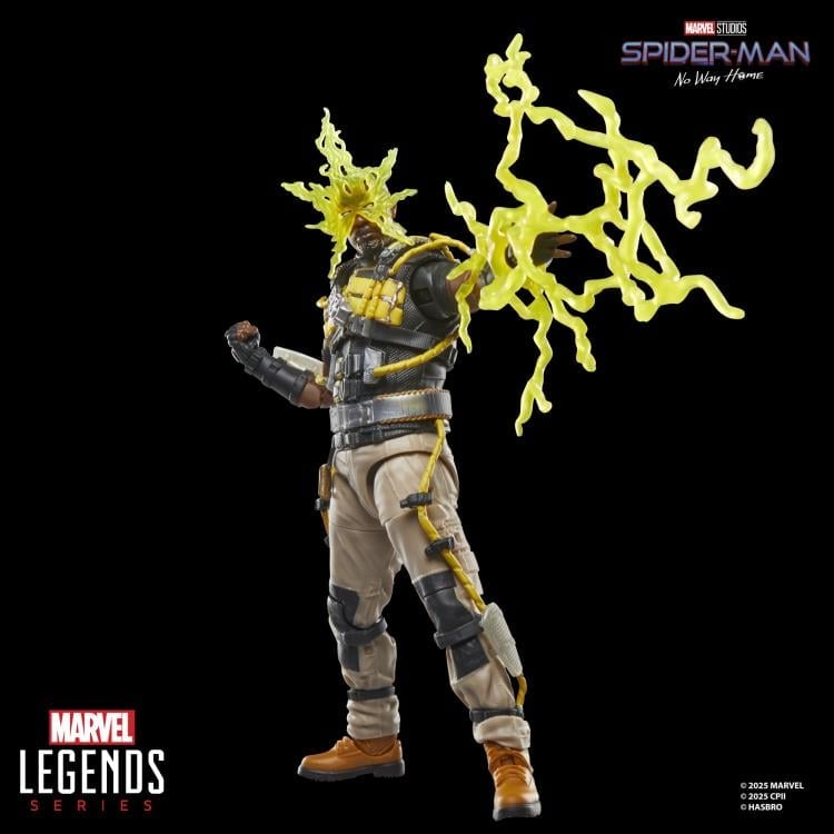 Spider-Man: No Way Home Marvel Legends Electro Deluxe Action Figure Gallery Image 4