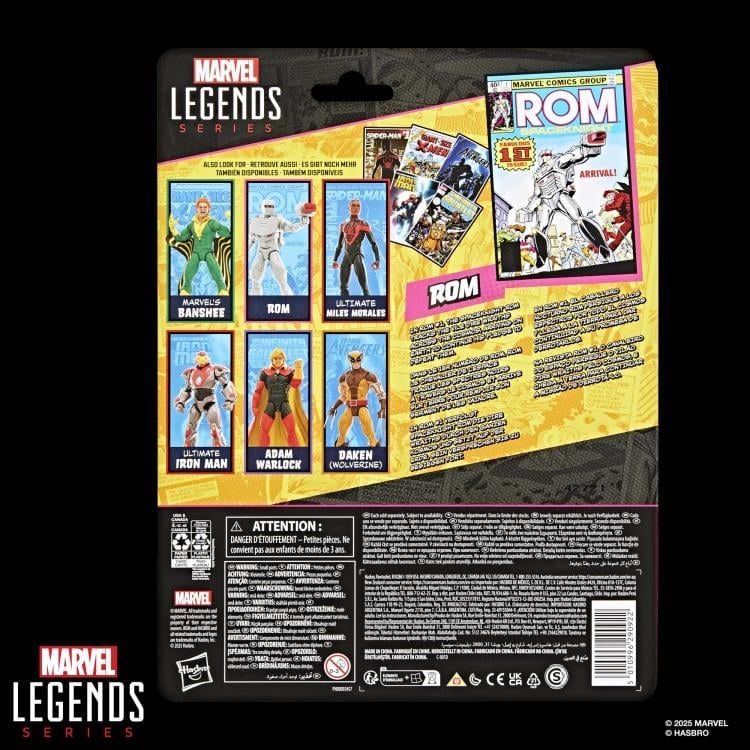 ROM: Spaceknight #1 Marvel Legends ROM Action Figure Gallery Image 15