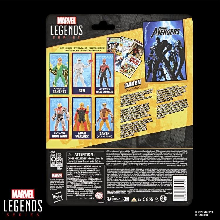 Dark Avengers #1 Marvel Legends Daken (Wolverine) Action Figure Gallery Image 13
