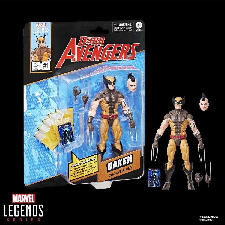 Dark Avengers #1 Marvel Legends Daken (Wolverine) Action Figure Gallery Image 11