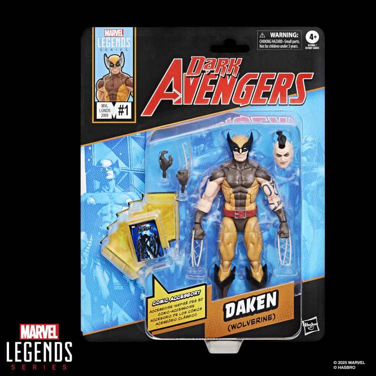 Dark Avengers #1 Marvel Legends Daken (Wolverine) Action Figure Gallery Image 12