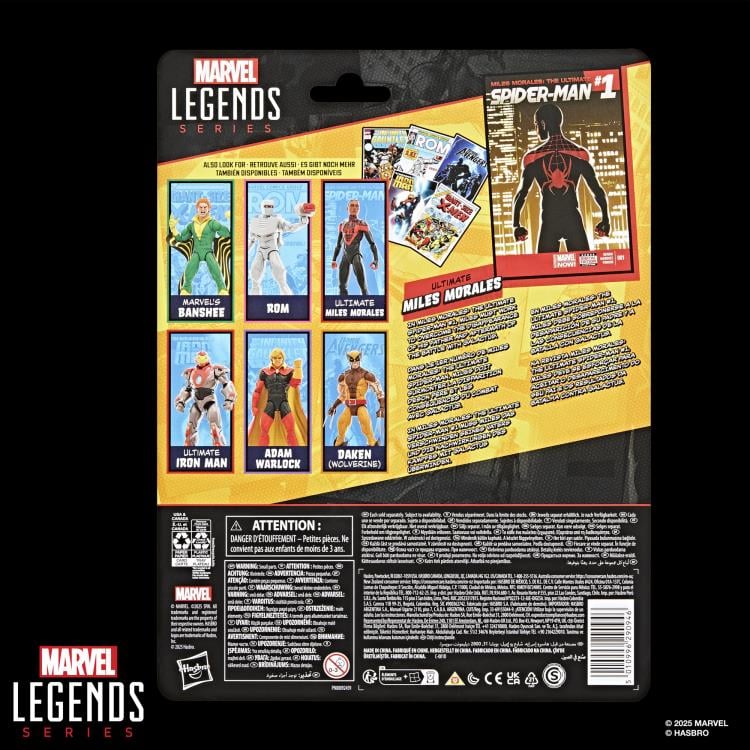 Miles Morales Ultimate Spider-Man #1 Marvel Legends Miles Morales Action Figure Gallery Image 14