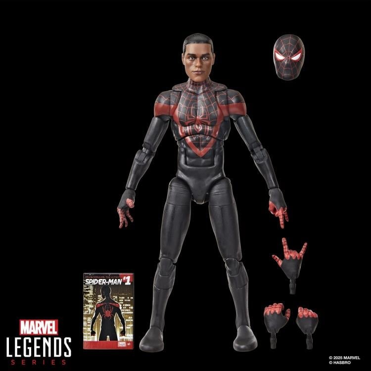 Miles Morales Ultimate Spider-Man #1 Marvel Legends Miles Morales Action Figure Gallery Image 12