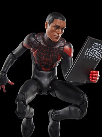 Miles Morales Ultimate Spider-Man #1 Marvel Legends Miles Morales Action Figure Gallery Image 2