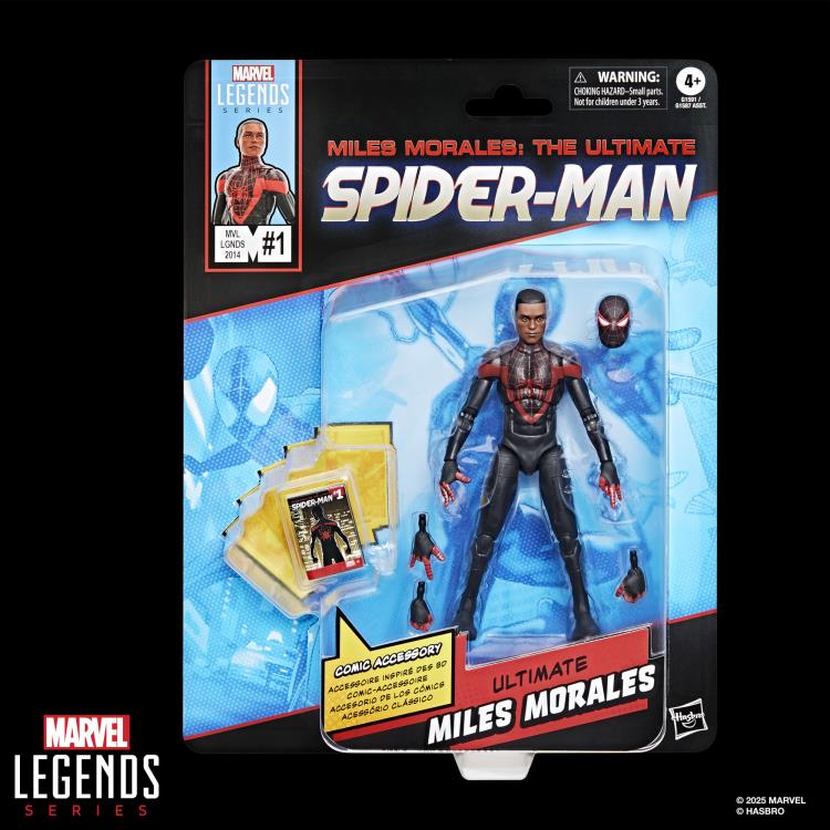 Miles Morales Ultimate Spider-Man #1 Marvel Legends Miles Morales Action Figure Gallery Image 13
