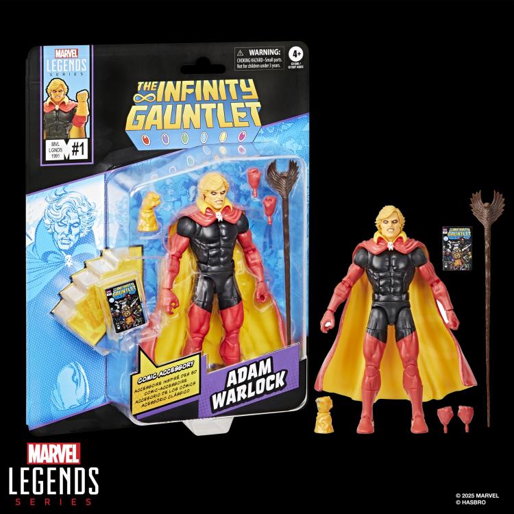 The Infinity Gauntlet #1 Marvel Legends Adam Warlock Action Figure Gallery Image 15