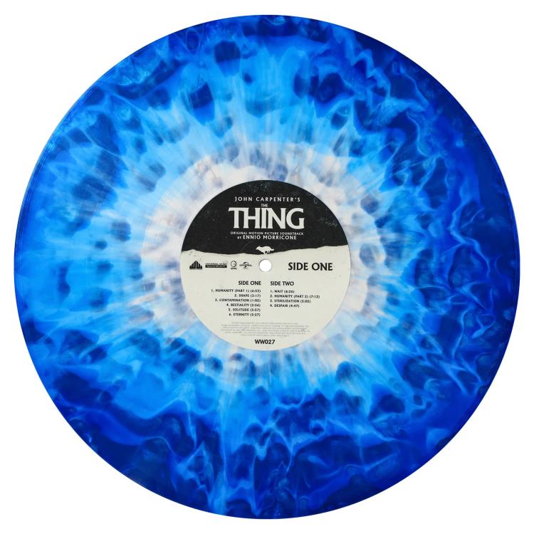 The Thing (1982) Original Motion Picture Soundtrack Vinyl LP ("Trapped Under Ice" Color) Gallery Image 3