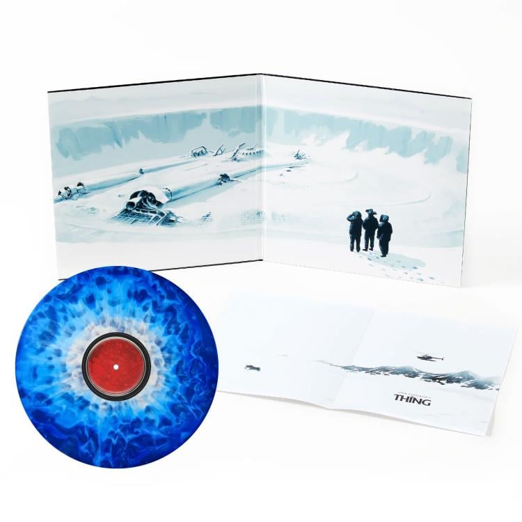 The Thing (1982) Original Motion Picture Soundtrack Vinyl LP ("Trapped Under Ice" Color) Gallery Image 4