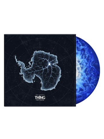 The Thing (1982) Original Motion Picture Soundtrack Vinyl LP ("Trapped Under Ice" Color) Gallery Image 2