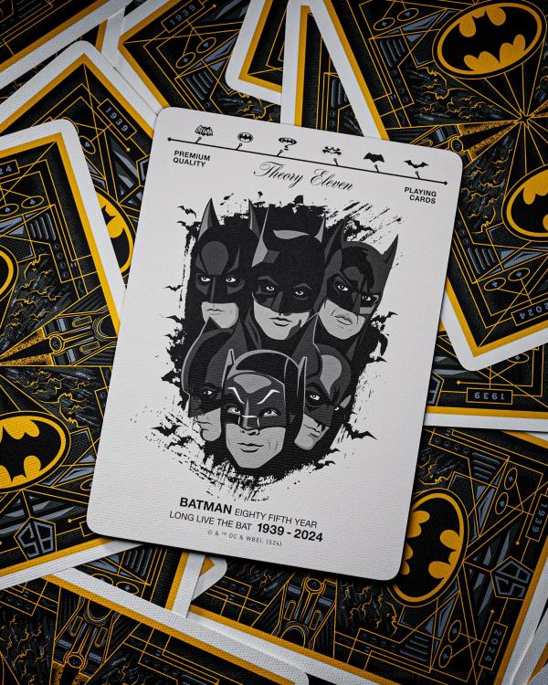 DC Comics Batman 85th Anniversary Playing Cards