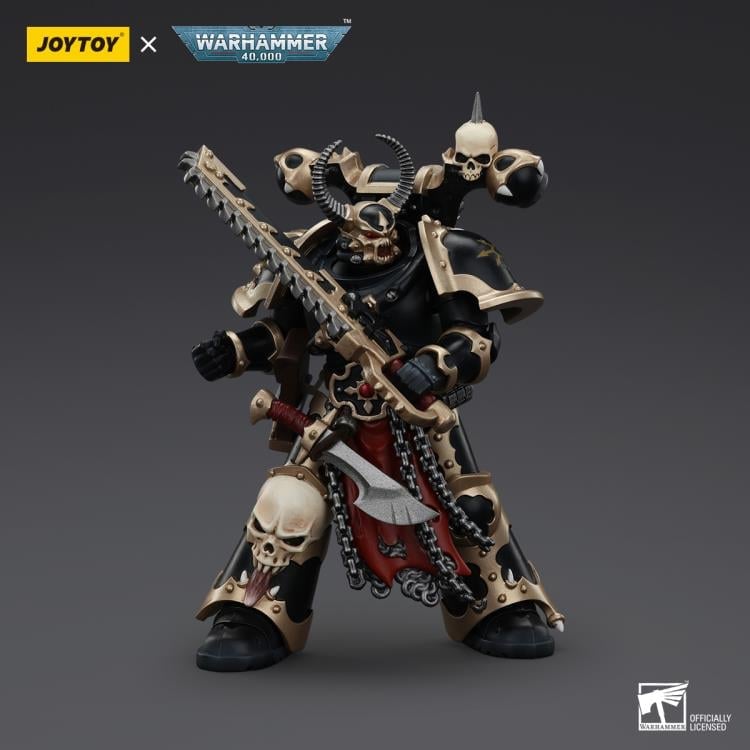 Warhammer 40K Chaos Space Marines Black Legion Chosen with Combi-Weapon and Chainsword 1/18 Scale Action Figure Gallery Image 8