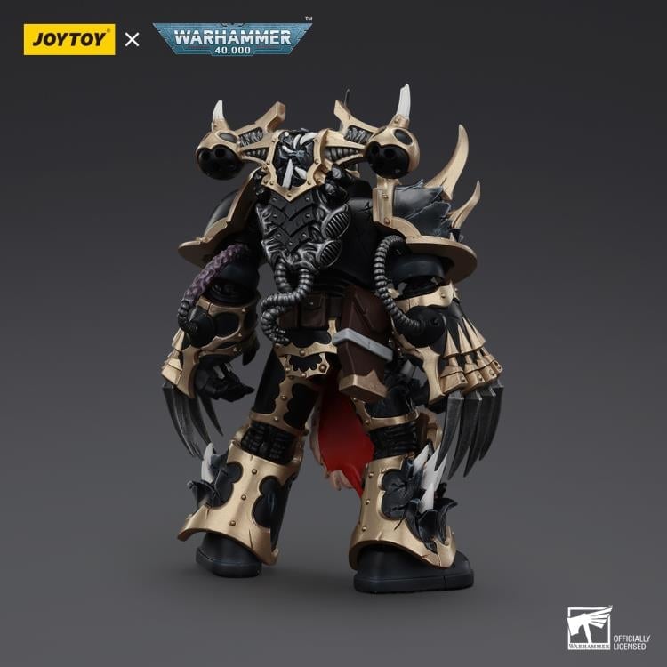 Warhammer 40K Chaos Space Marines Black Legion Chosen with Lightning Claws 1/18 Scale Action Figure Gallery Image 6