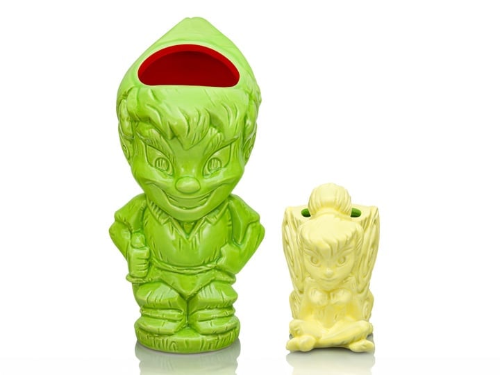 Disney Sidekicks Peter Pan & Tinker Bell Geeki Tikis Mug Set Gallery Image 1