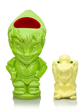 Disney Sidekicks Peter Pan & Tinker Bell Geeki Tikis Mug Set Gallery Image 2