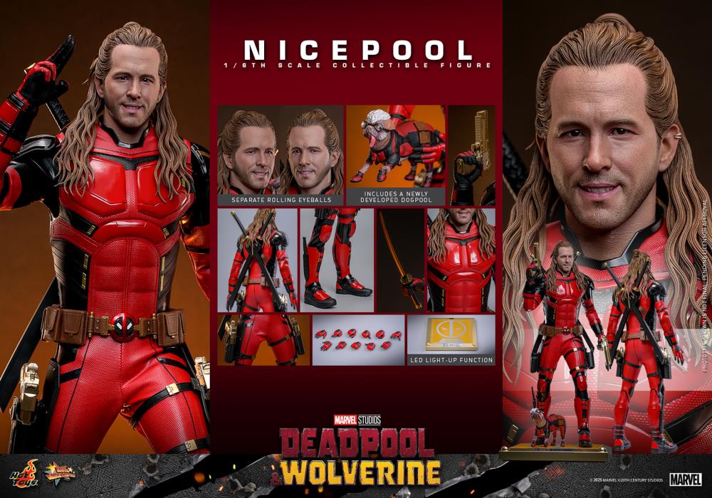 Deadpool & Wolverine MMS788 Nicepool 1/6th Scale Collectible Figure Gallery Image 23