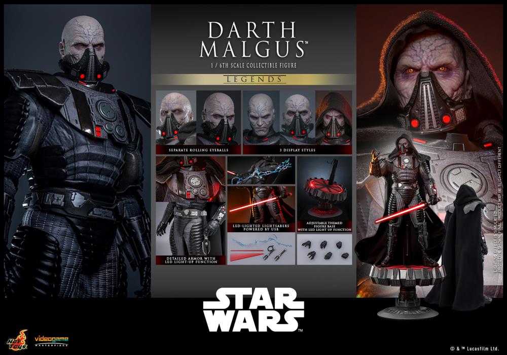 Star Wars: The Old Republic VGM70 Darth Malgus 1/6th Scale Collectible Figure Gallery Image 24