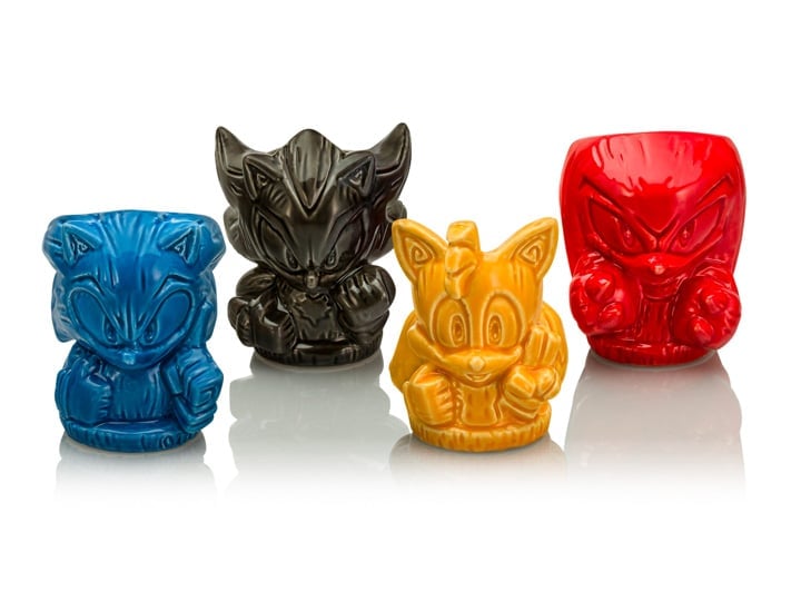 Sonic the Hedgehog Geeki Tikis Mini Muglets Four-Pack Gallery Image 1