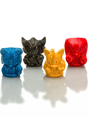 Sonic the Hedgehog Geeki Tikis Mini Muglets Four-Pack Gallery Image 2