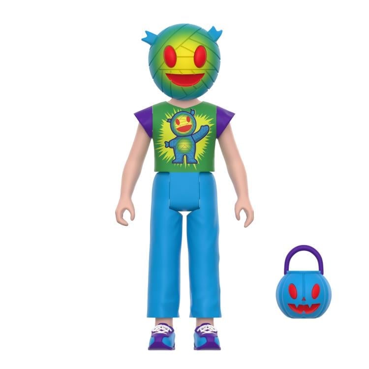 その他 HEADLOCKSTUDIO Kid Mummy Yellow ver. Halloween Kids ReAction Mummy Boy (Super7 Graphic Tee Ver.2) Figure