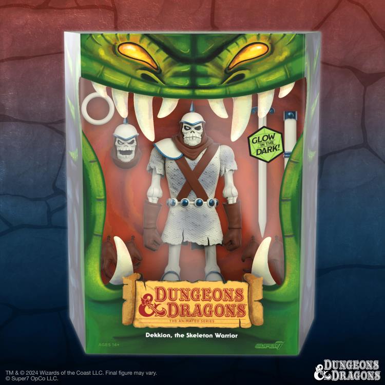 Dungeons & Dragons ULTIMATES! Dekkion (Skeleton Warrior) (Glow Ver.) Exclusive Action Figure Gallery Image 10
