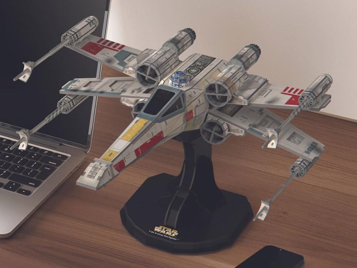 Star Wars 4D Build T-65 X-Wing Starfighter Model Kit