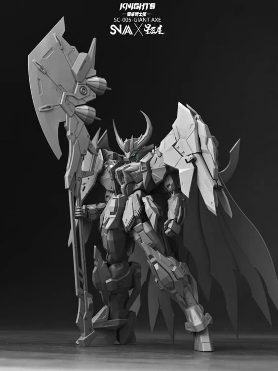 The Round Table Knights SC-005 Giant Axe Lancelot 1/144 Scale Model Kit Gallery Image 3