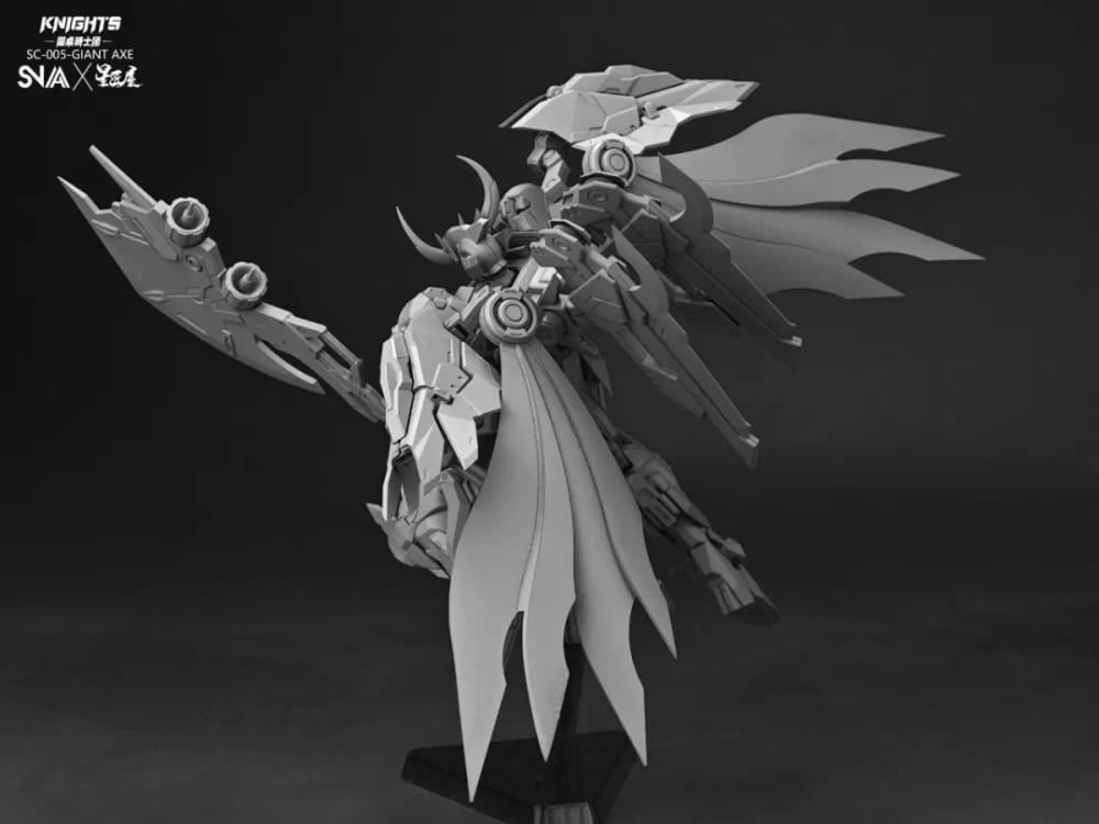 The Round Table Knights SC-005 Giant Axe Lancelot 1/144 Scale Model Kit Gallery Image 10