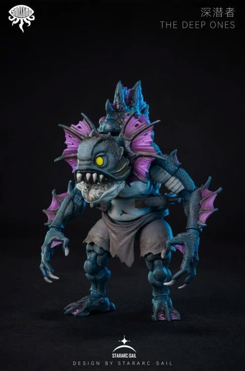Cthulhu San Zero The Deep One (Purple Ver.) 1/12 Scale Action Figure Gallery Image 5