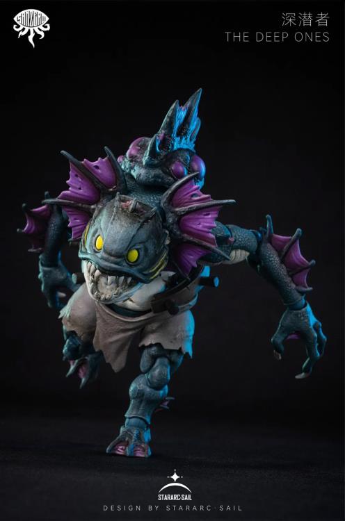 Cthulhu San Zero The Deep One (Purple Ver.) 1/12 Scale Action Figure Gallery Image 7
