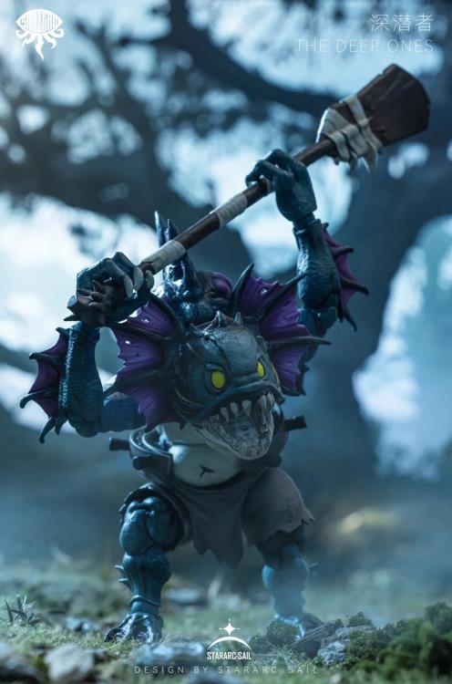 Cthulhu San Zero The Deep One (Purple Ver.) 1/12 Scale Action Figure Gallery Image 4