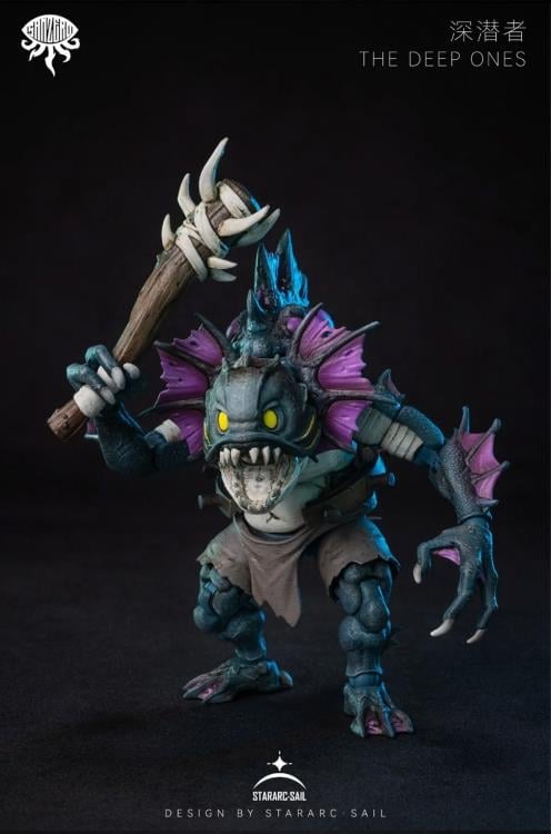 Cthulhu San Zero The Deep One (Purple Ver.) 1/12 Scale Action Figure Gallery Image 10