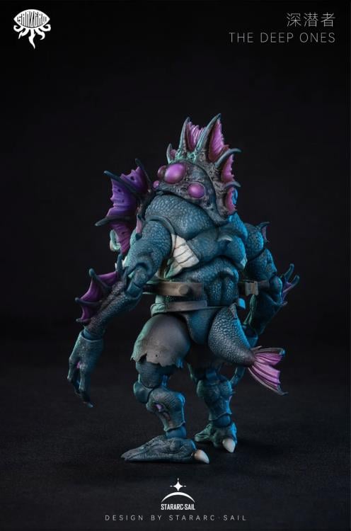 Cthulhu San Zero The Deep One (Purple Ver.) 1/12 Scale Action Figure Gallery Image 6